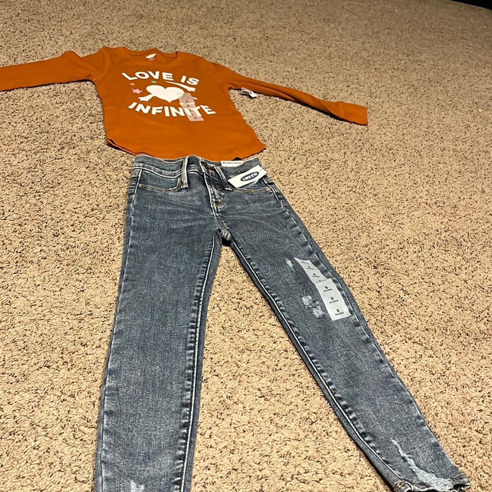 Girls Jean set